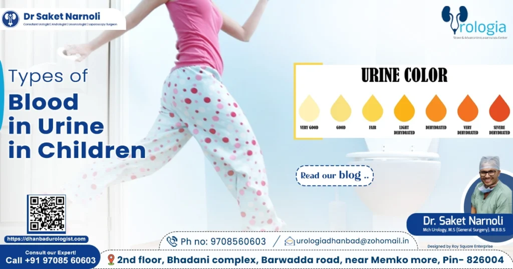 Types of Blood in Urine in Children