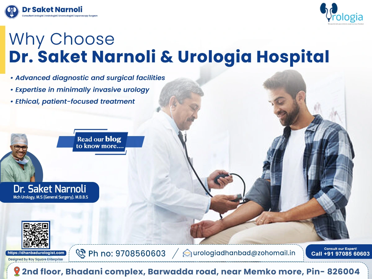 Why Choose Dr. Saket Narnoli & Urologia Hospital