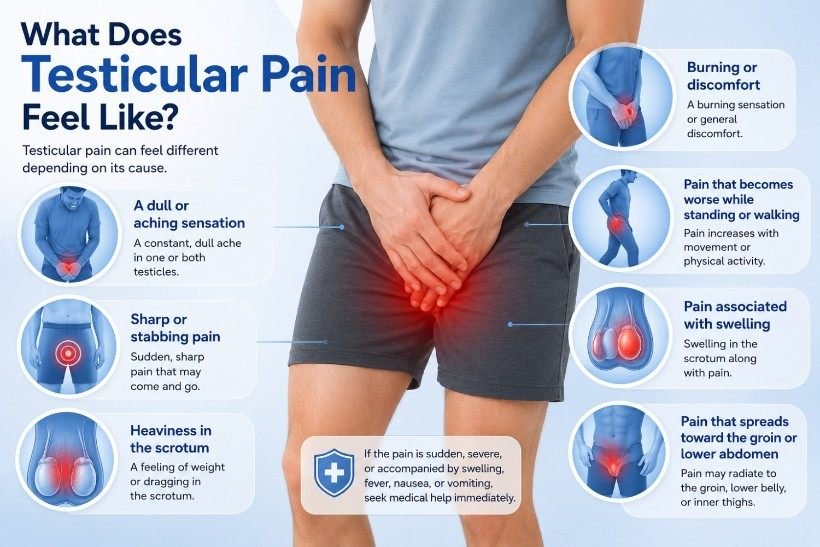 What Does Testicular Pain Feel Like