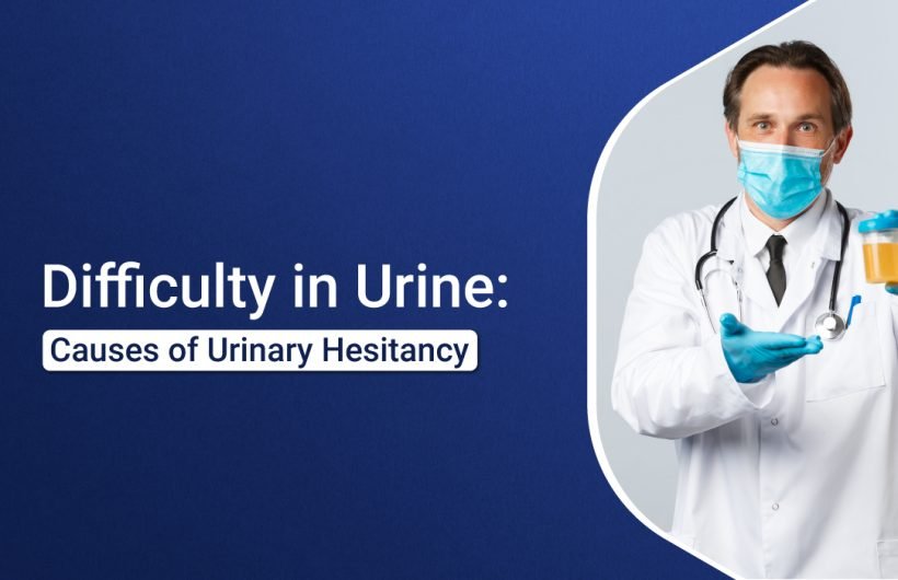 difficulty in urine